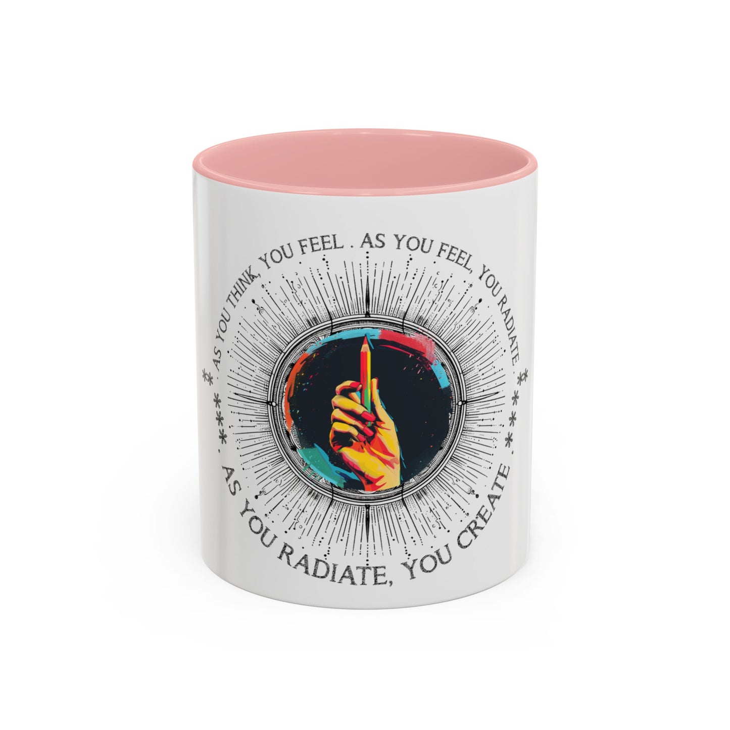 kreativität spruch tasse kaffeetasse geschenk malbuch