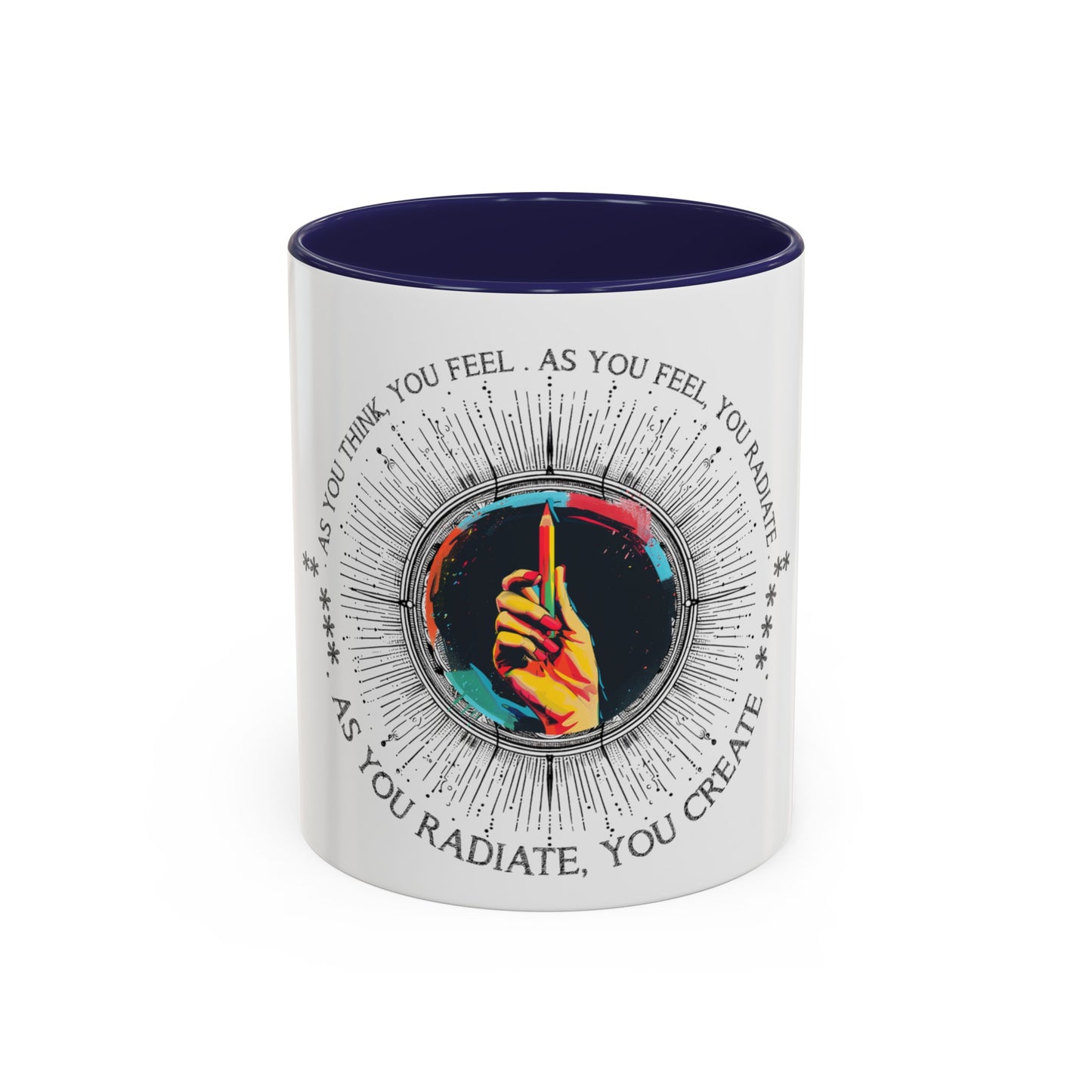 kreativität spruch tasse kaffeetasse geschenk malbuch