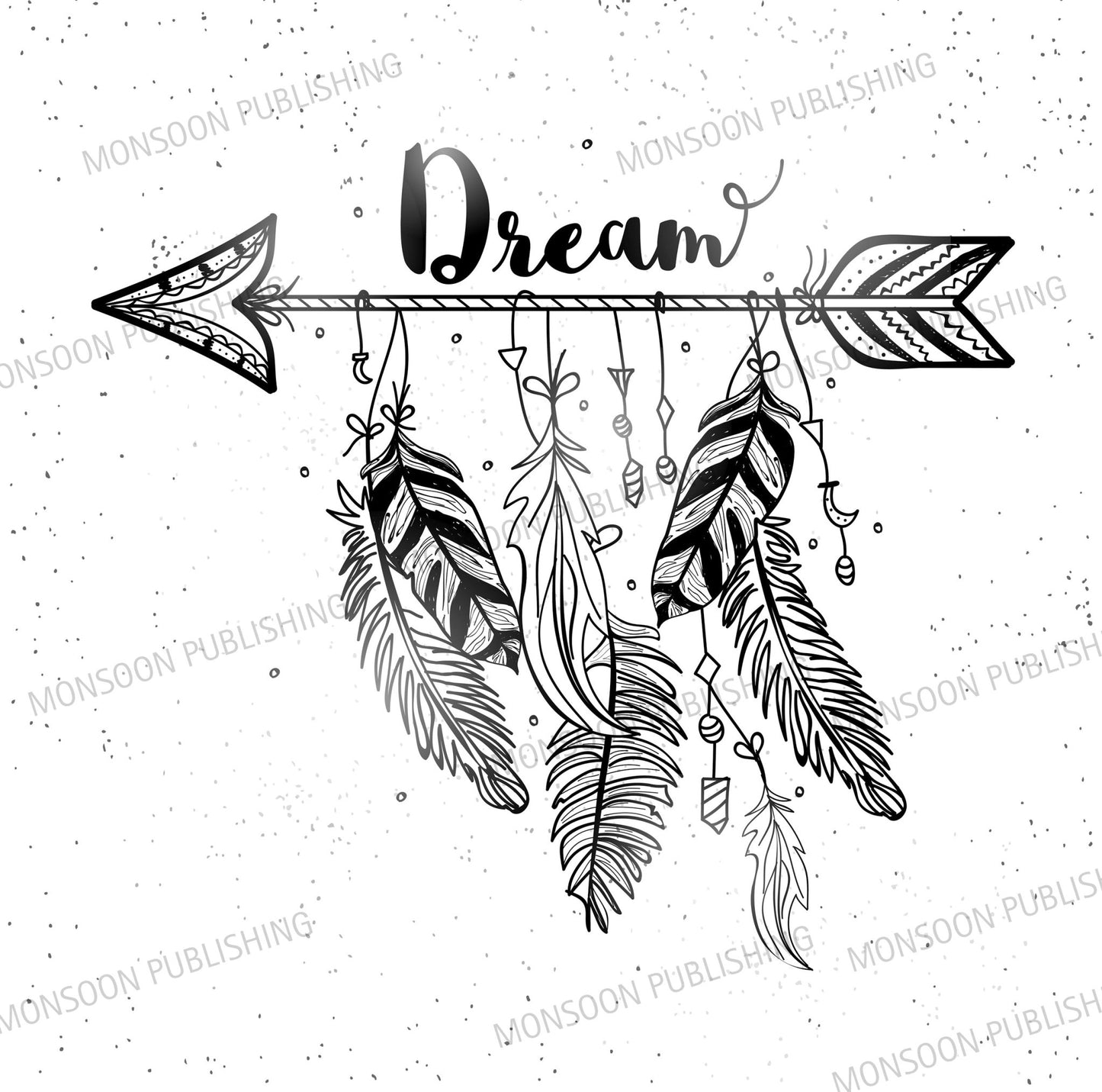 Boho Malbuch für Erwachsene (Buchdruck) - Monsoon Publishing