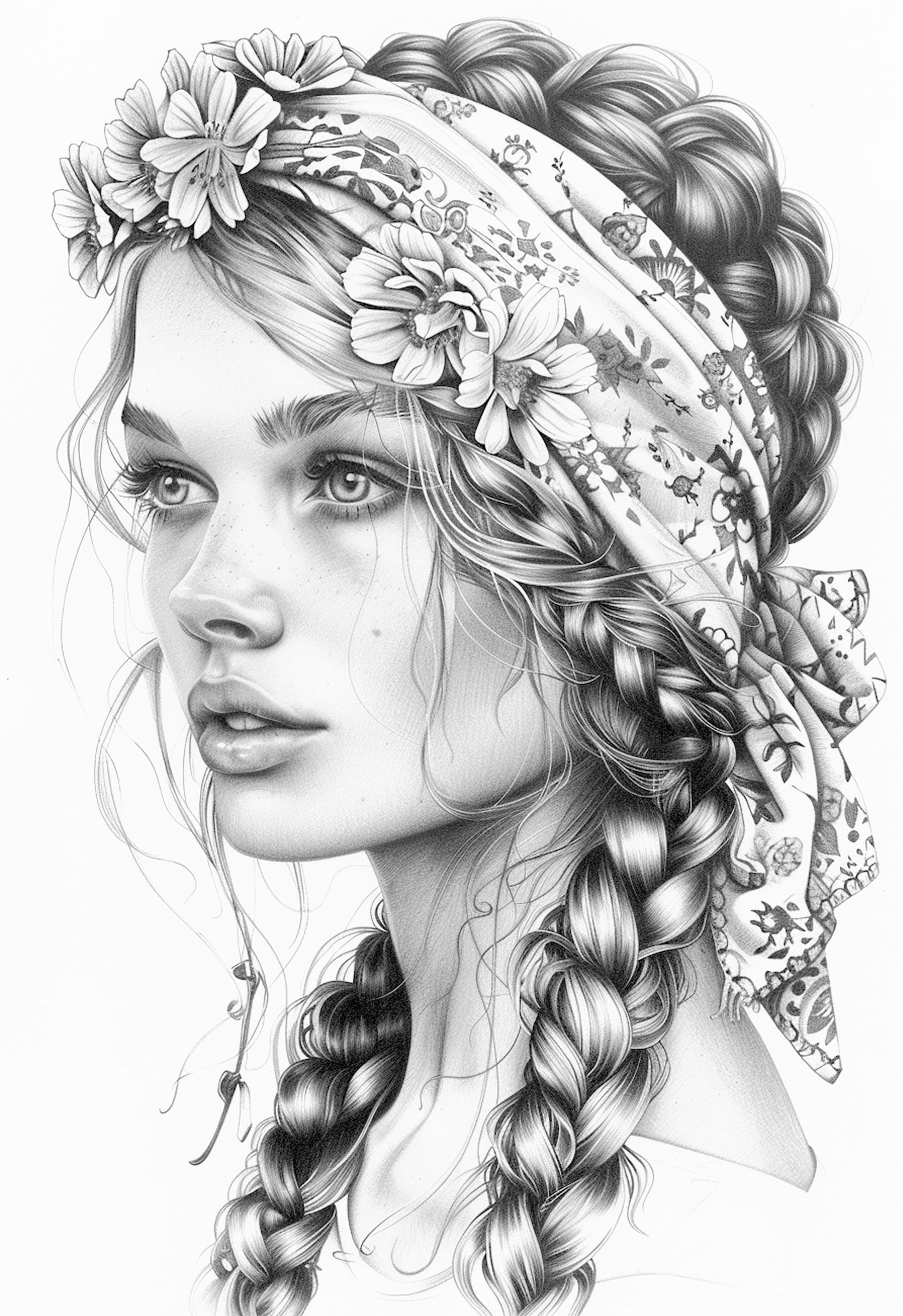 boho zöpfe malbuch frisuren monsoon publishing