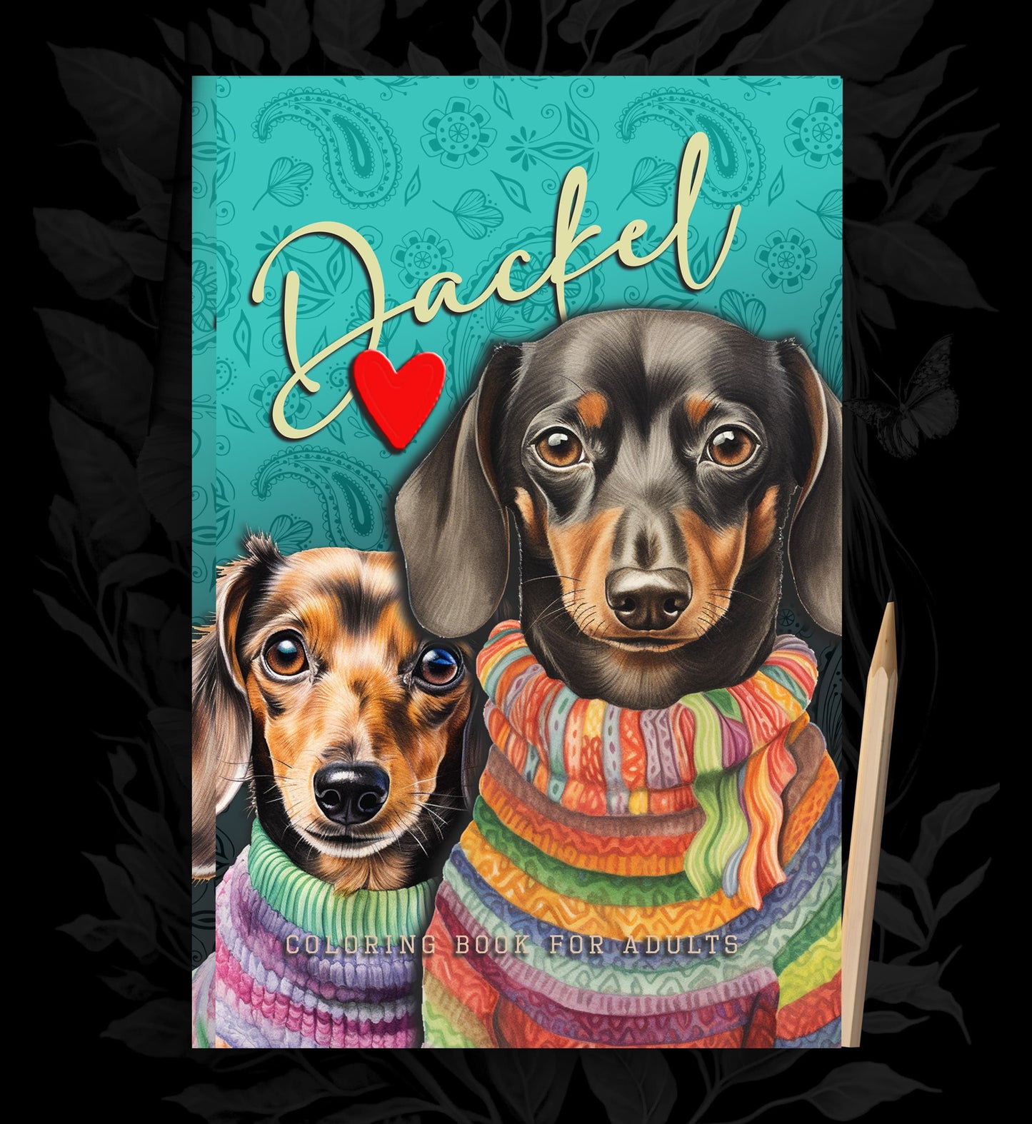 dackel malbuch für erwachsene monsoon publishing
