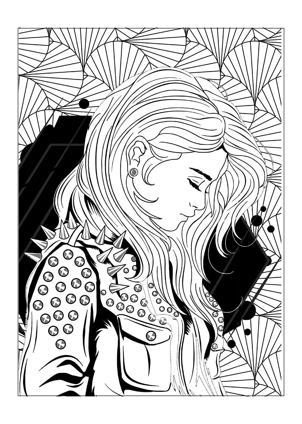 Doodle Girls Malbuch für Mädchen 2 (Buchdruck) - Monsoon Publishing
