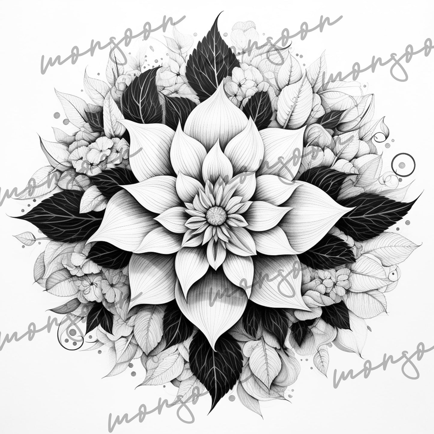 herbst mandala malbuch monsoon publishing