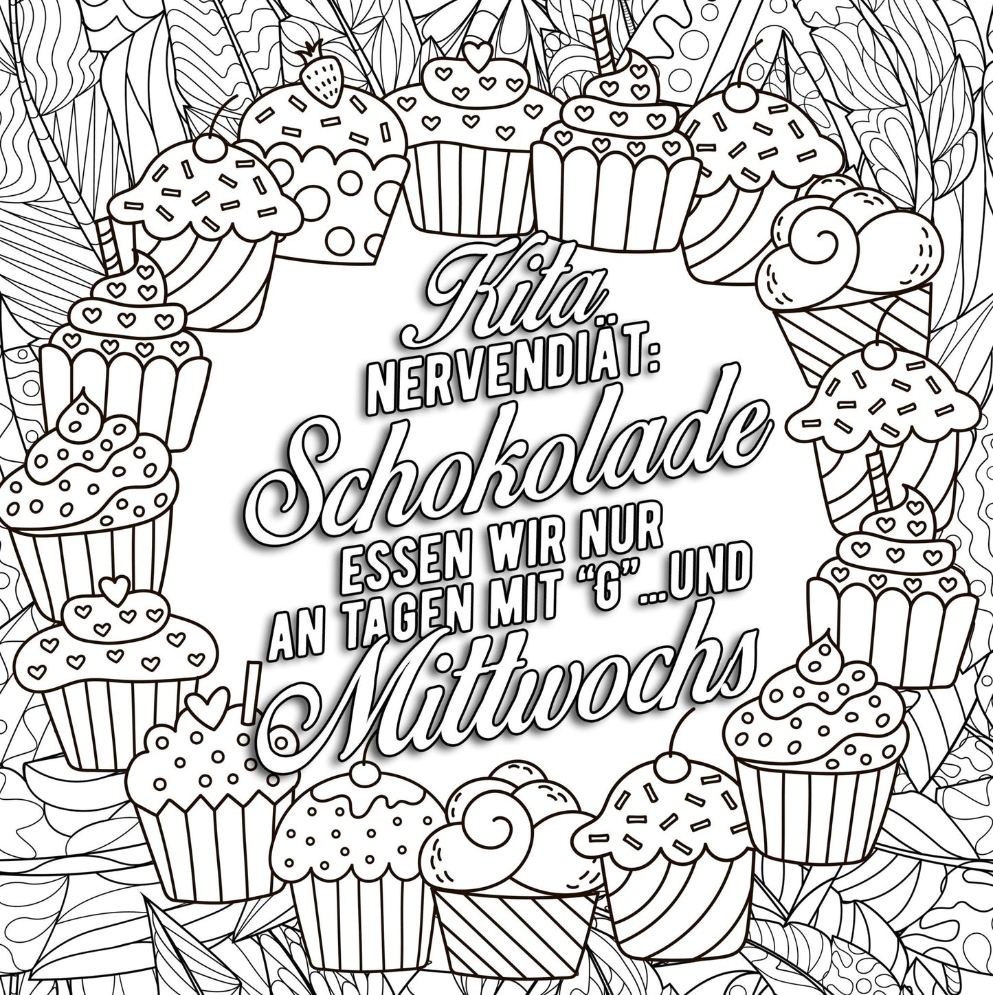 Malbuch für Erzieherinnen (Digital) - Monsoon Publishing