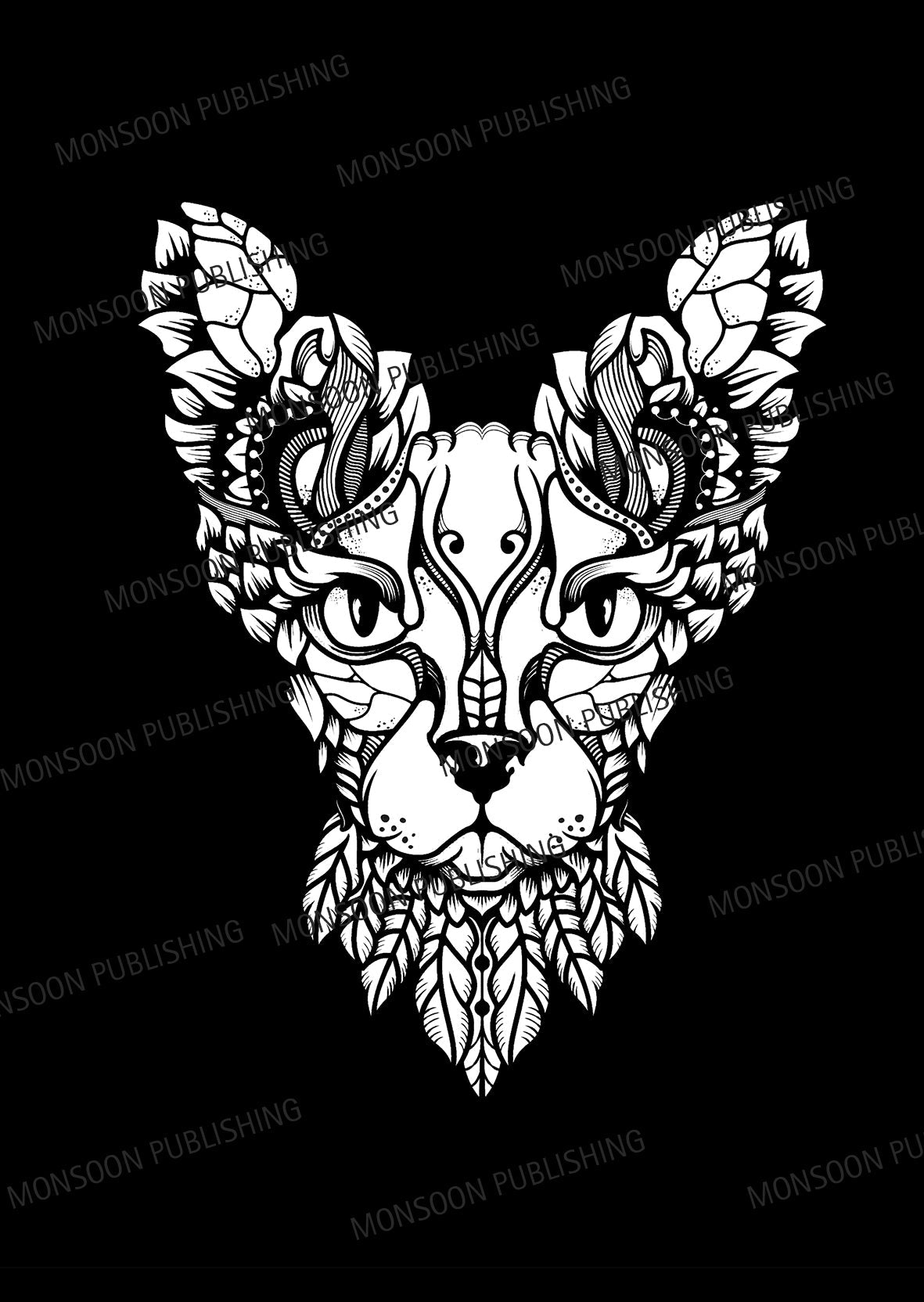 Mandala Tiere Malbuch (Buchdruck) - Monsoon Publishing