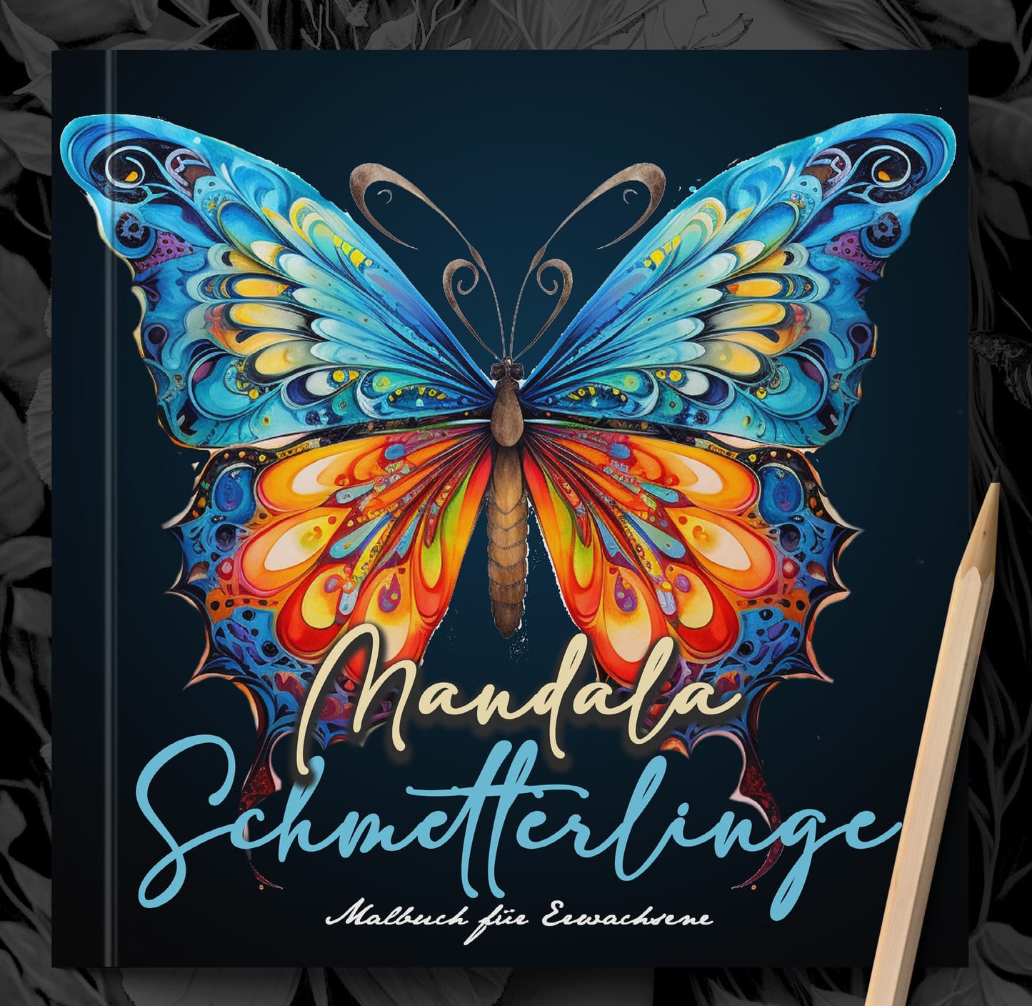 mandala schmetterlinge malbuch monsoon publishing