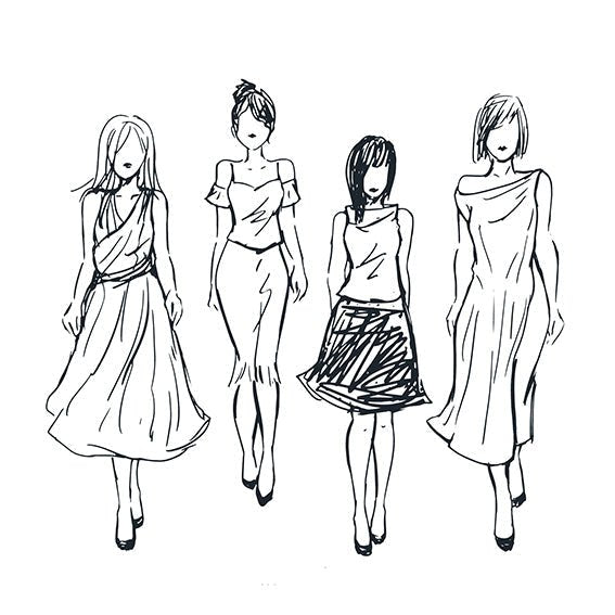 Mode Malbuch für Mädchen 2 (Buchdruck) - Monsoon Publishing