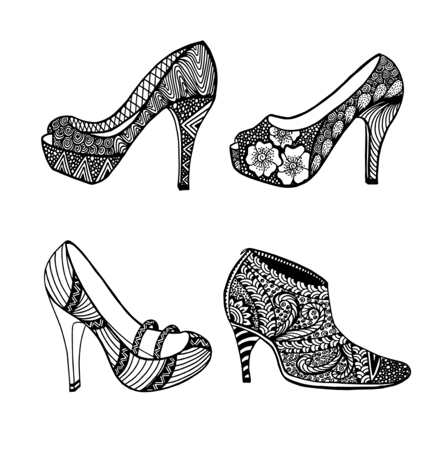 Mode Malbuch für Mädchen (Digital) - Monsoon Publishing