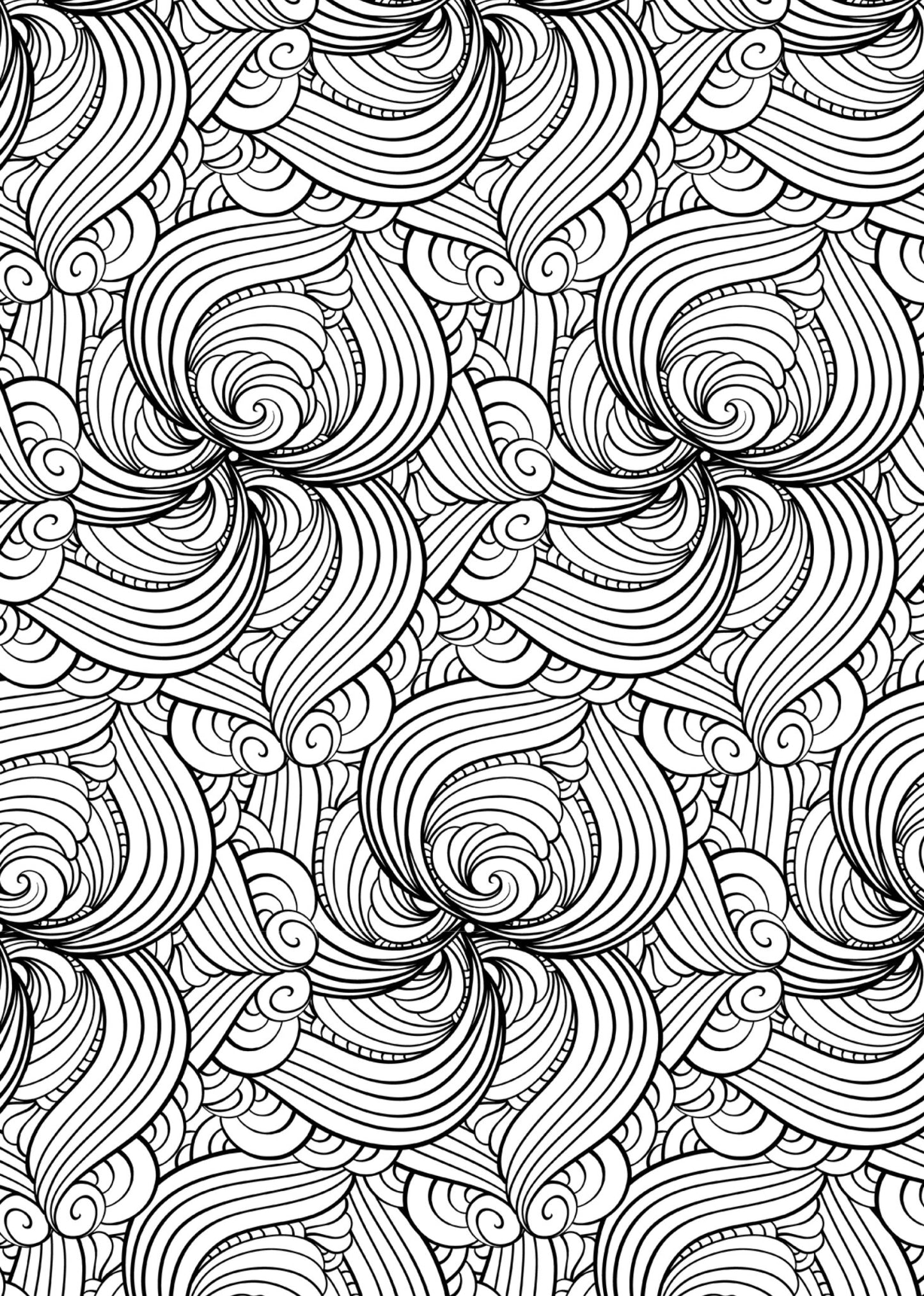 Muster Malbuch für Erwachsene (Buchdruck) - Monsoon Publishing