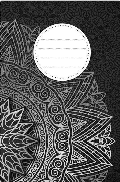 Notizbuch Namaste Mandala Punktraster A5 (Buchdruck) - Monsoon Publishing
