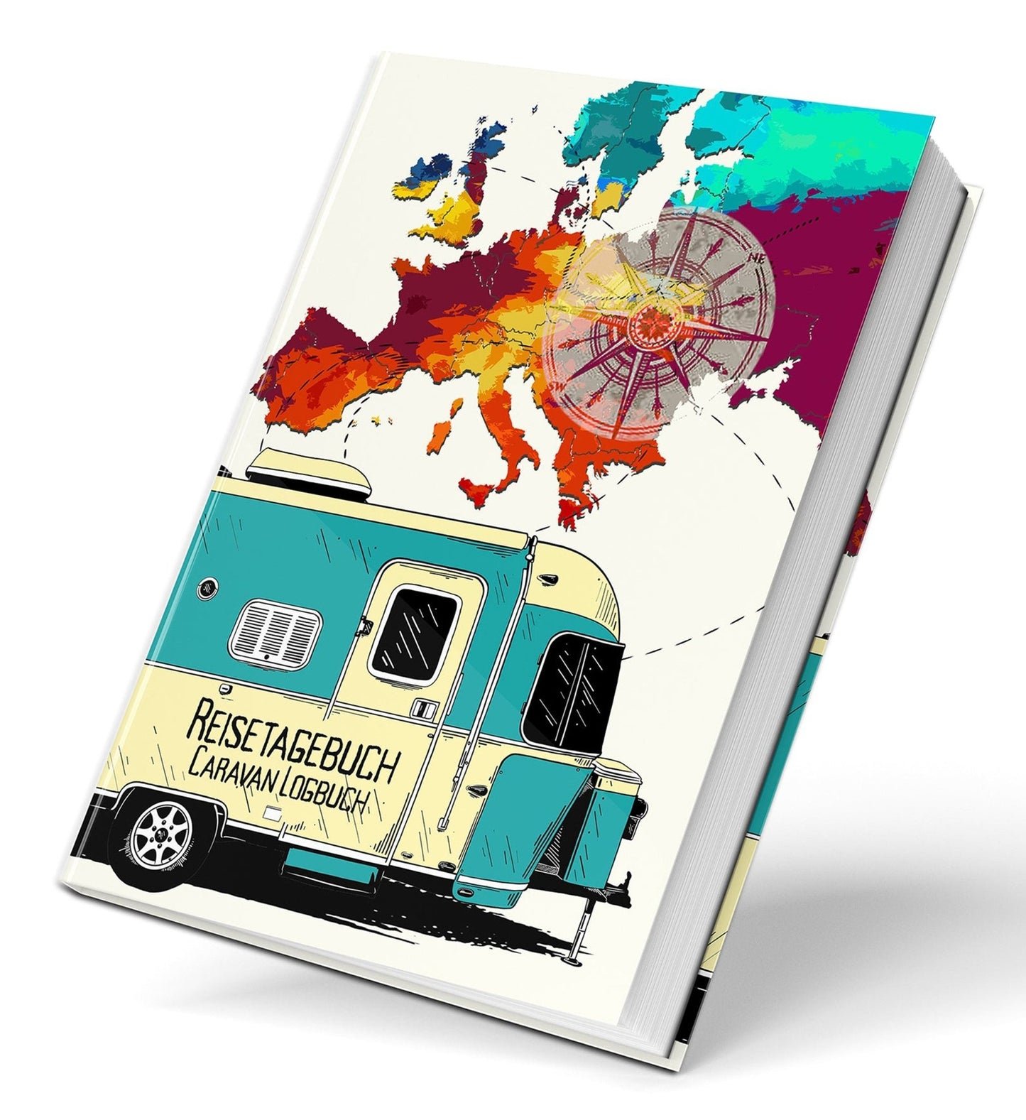 Reisetagebuch Caravan Logbuch (Buchdruck) - Monsoon Publishing