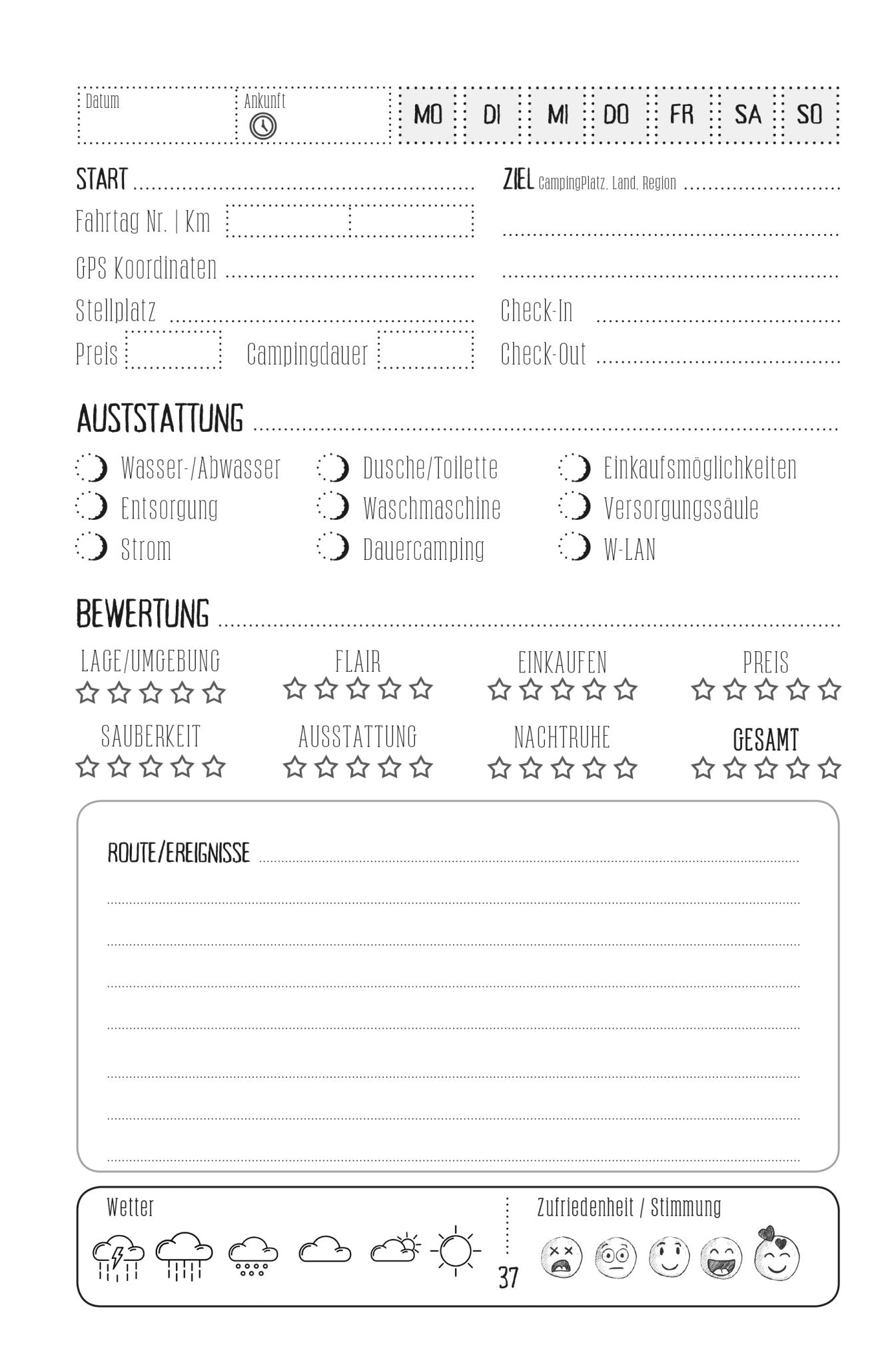 Reisetagebuch Caravan Logbuch (Digital) - Monsoon Publishing