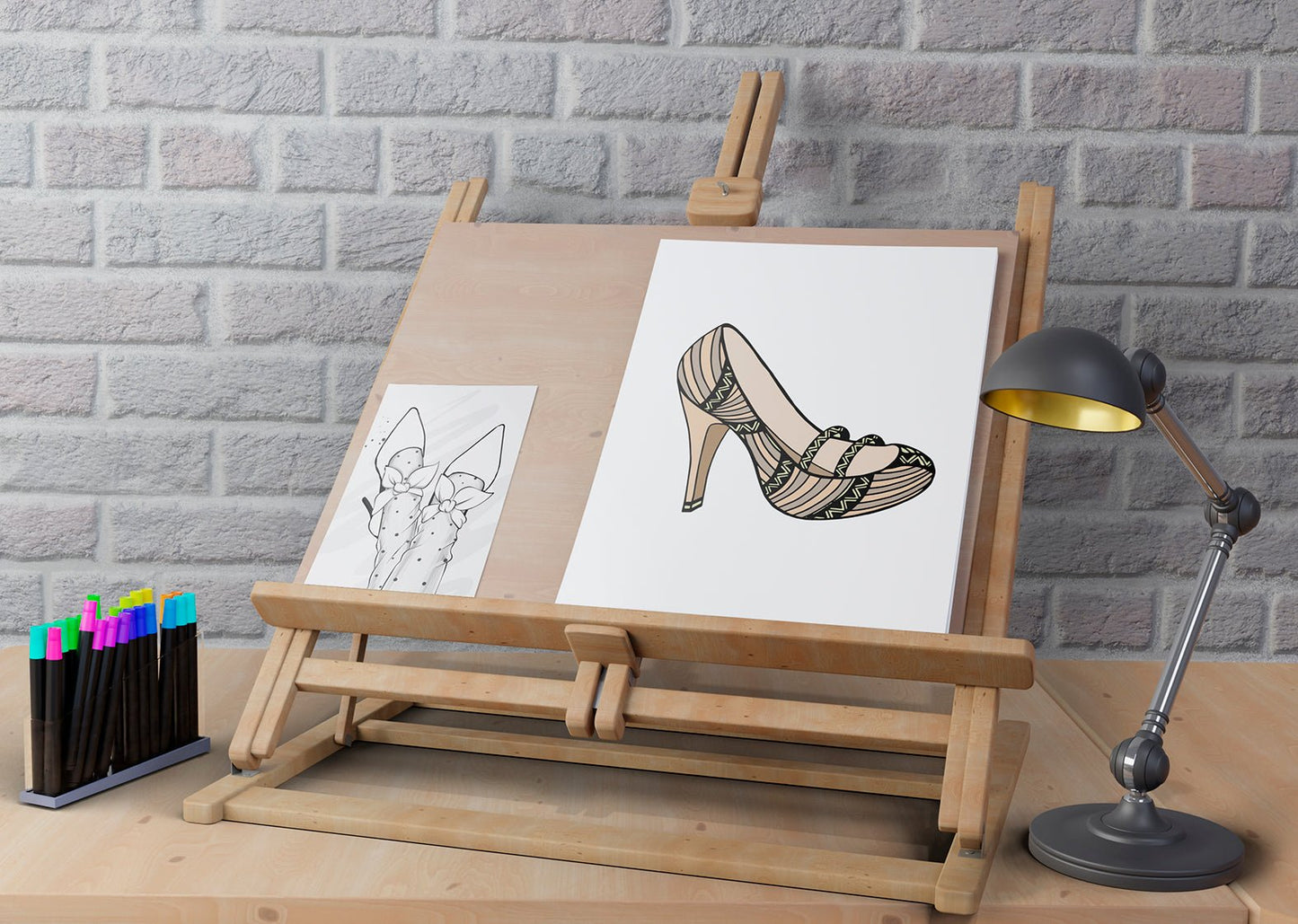 Schuhe Malbuch für Mädchen (Buchdruck) - Monsoon Publishing