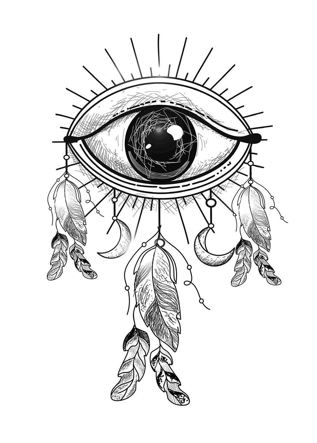 Sonne Mond Sterne Malbuch für Erwachsene (Digital) - Monsoon Publishing