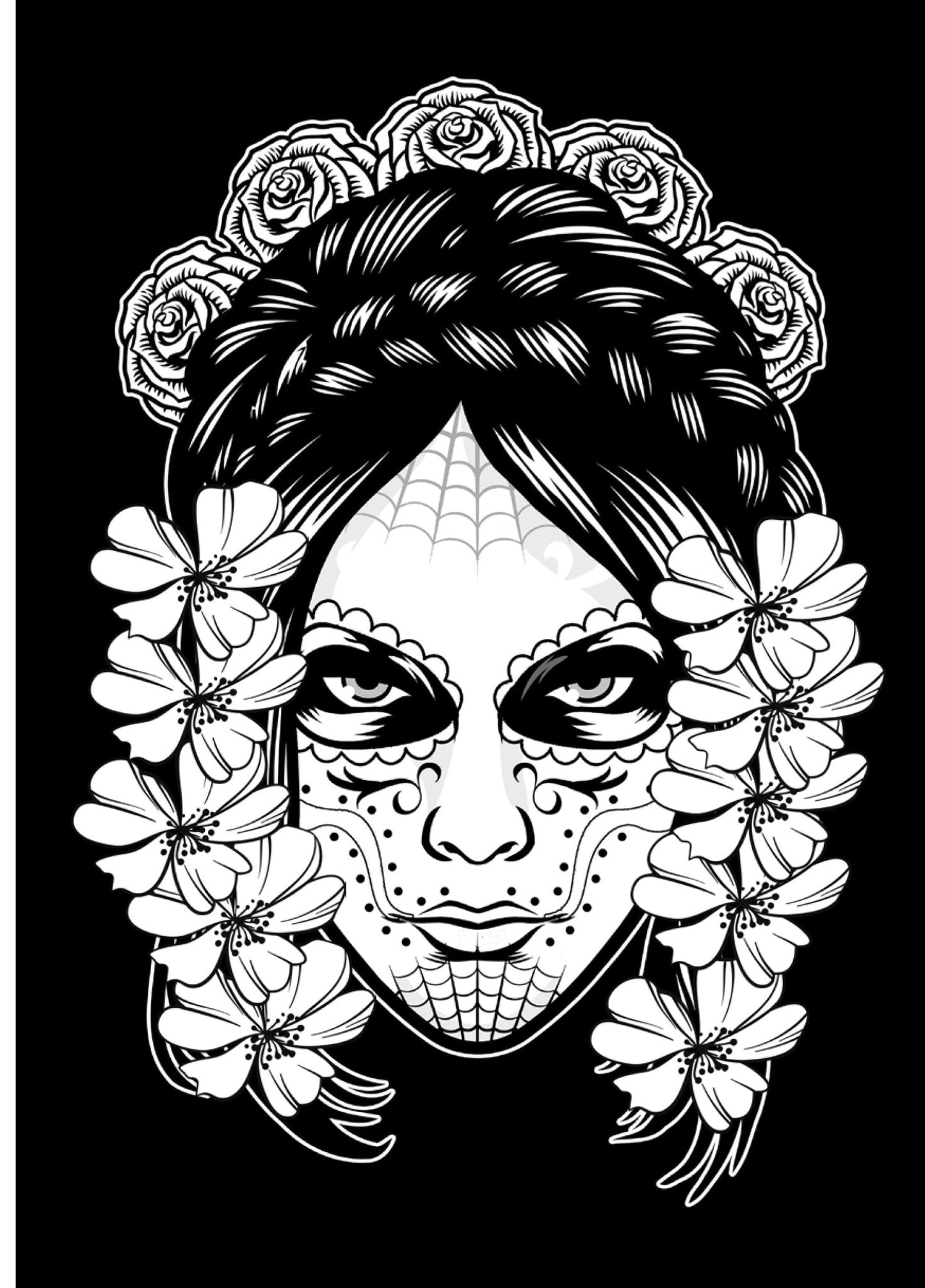Sugar Skulls Malbuch für Erwachsene (Buchdruck) - Monsoon Publishing