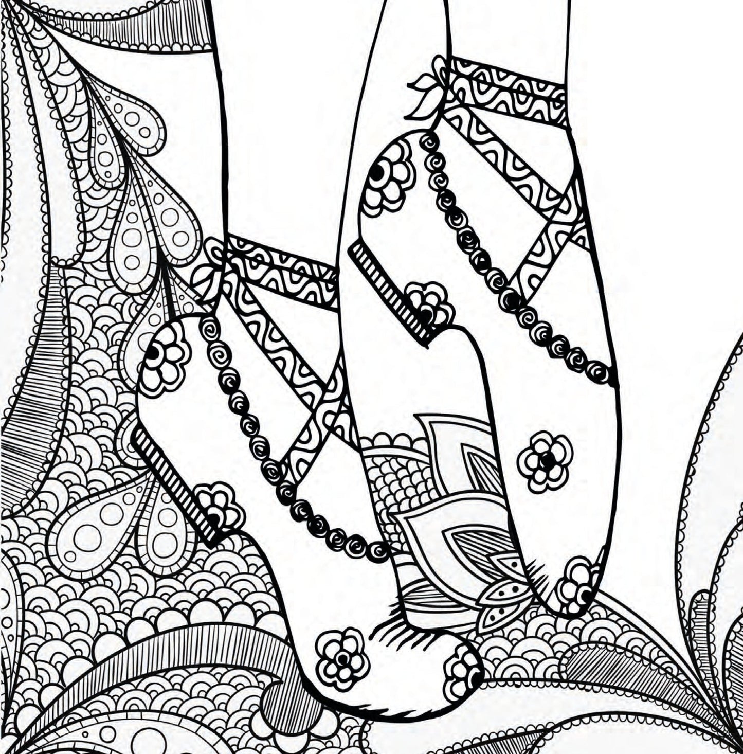 Tanzen Malbuch für Mädchen (Digital) - Monsoon Publishing