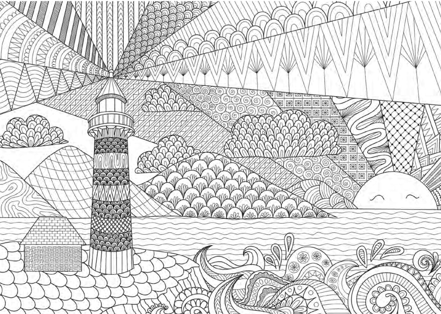 Traumreise Malbuch für Erwachsene (Digital) - Monsoon Publishing
