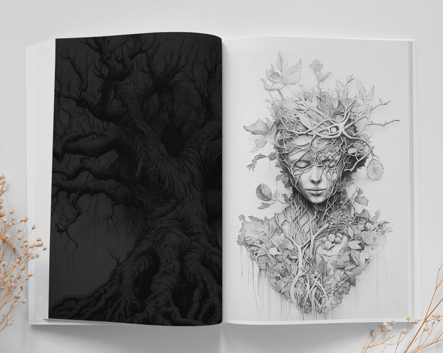 Wächter des Waldes Malbuch (Buchdruck) - Monsoon Publishing
