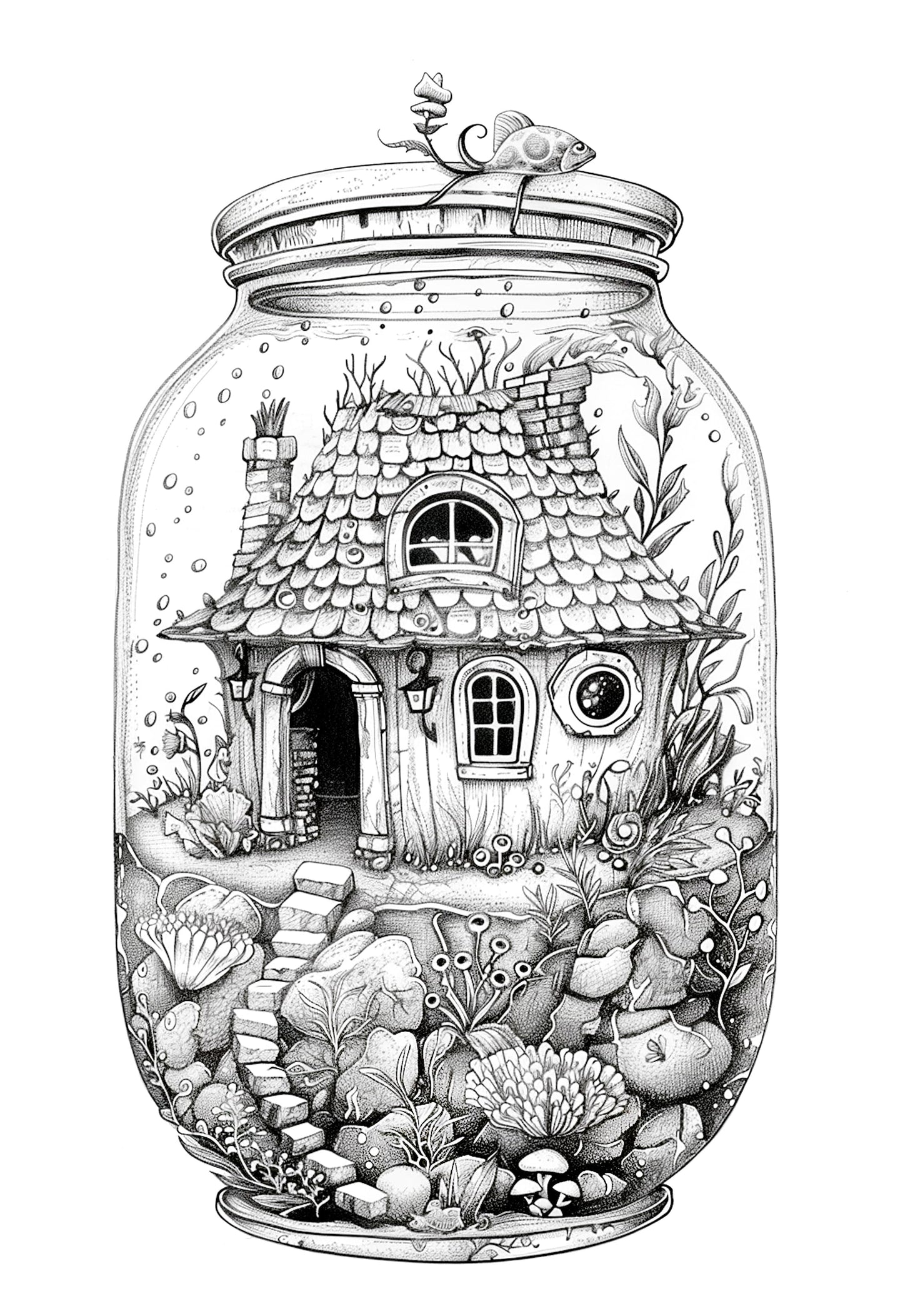 mini wunderland malbuch unterwasser monsoon publishing