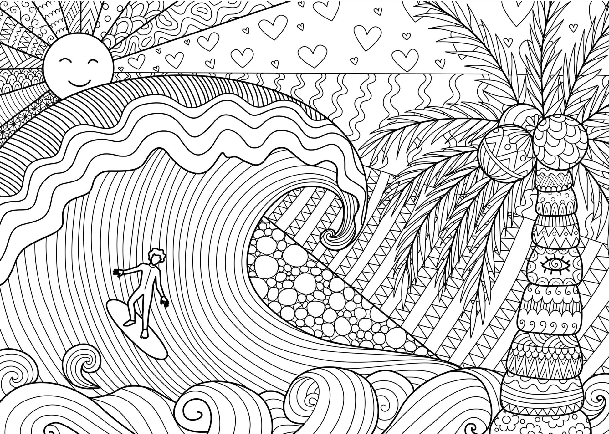 A Girls World Malbuch für Mädchen (Digital) - Monsoon Publishing