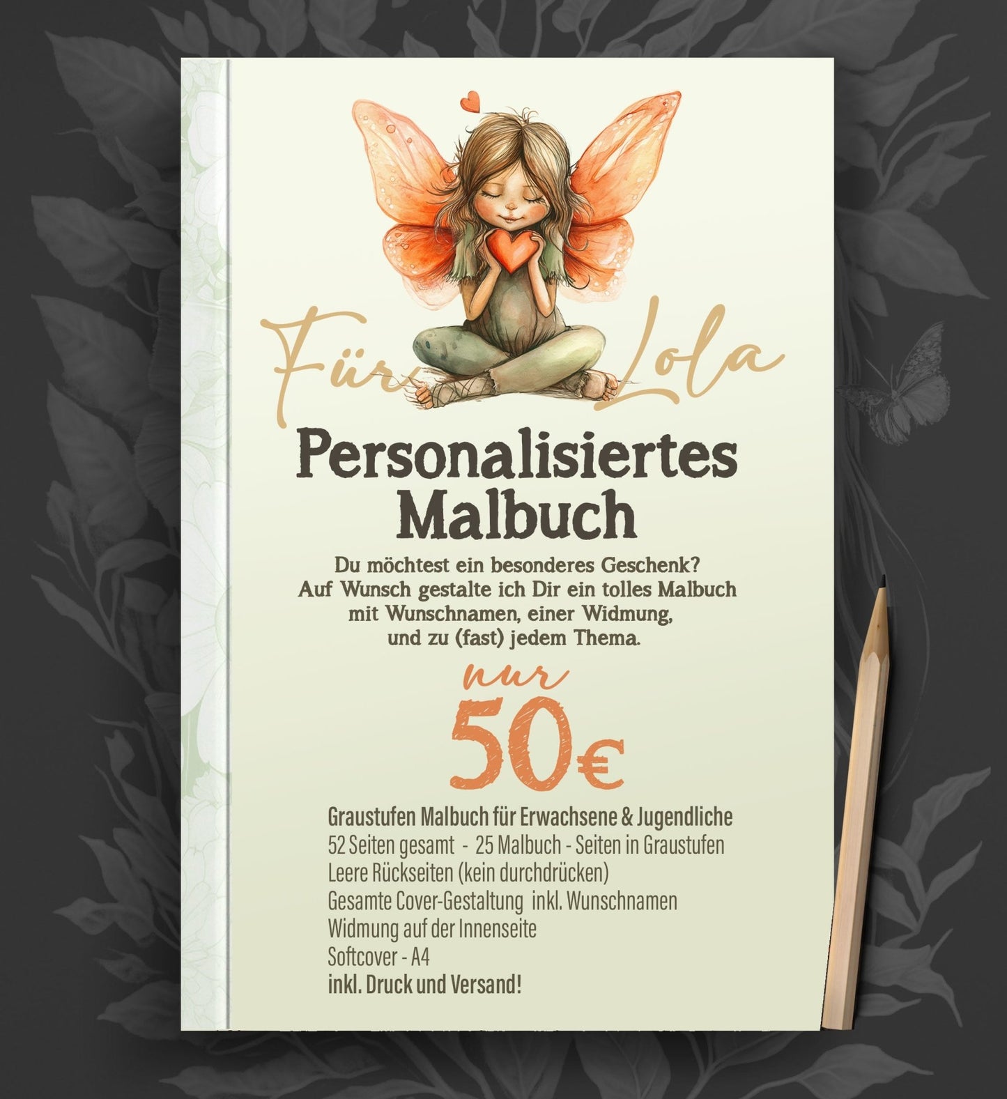 Angebot - Personalisiertes Malbuch für Erwachsene - Monsoon Publishing