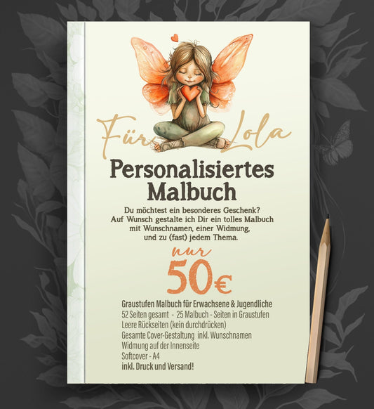 Angebot - Personalisiertes Malbuch für Erwachsene - Monsoon Publishing