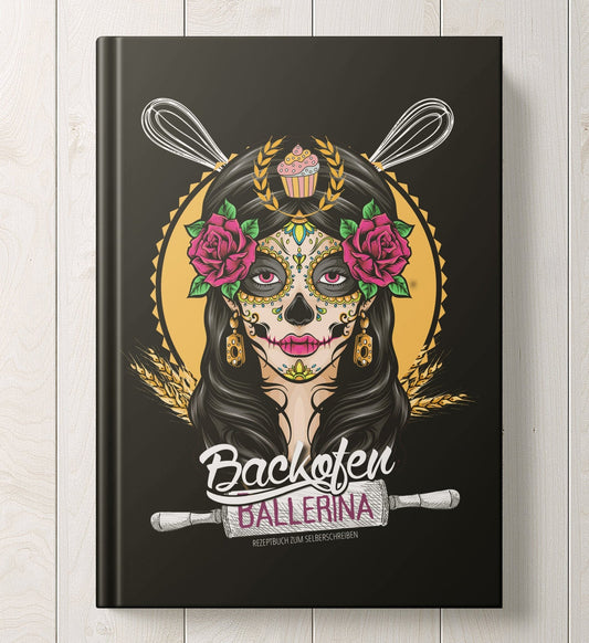 Backofen Ballerina Rezeptbuch zum eintragen (Buchdruck) - Monsoon Publishing