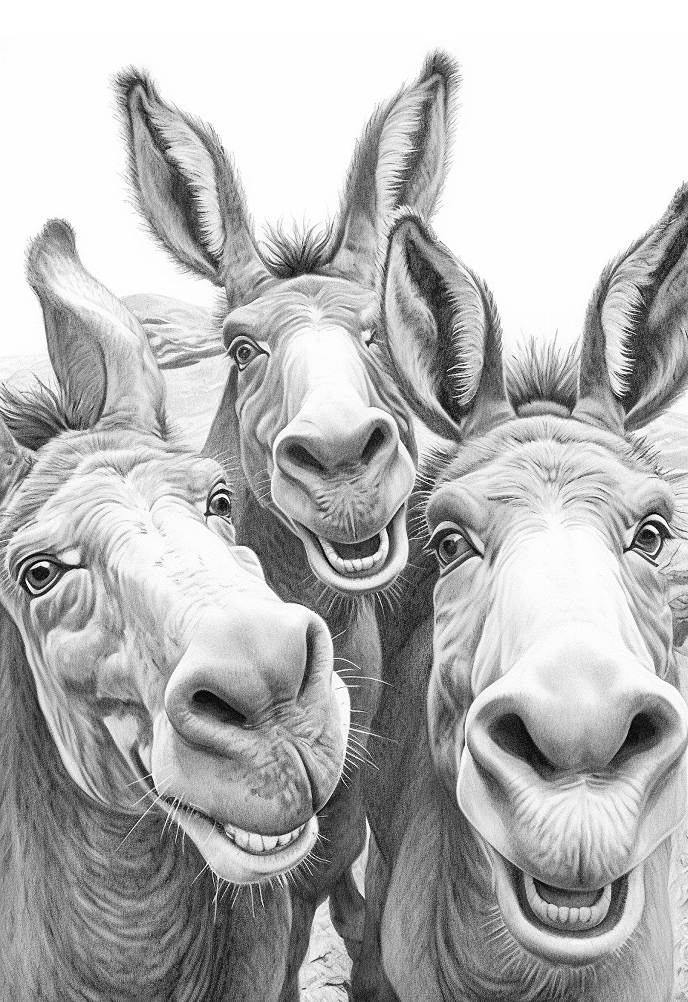Best of Animals Malbuch Graustufen (Buchdruck) - Monsoon Publishing