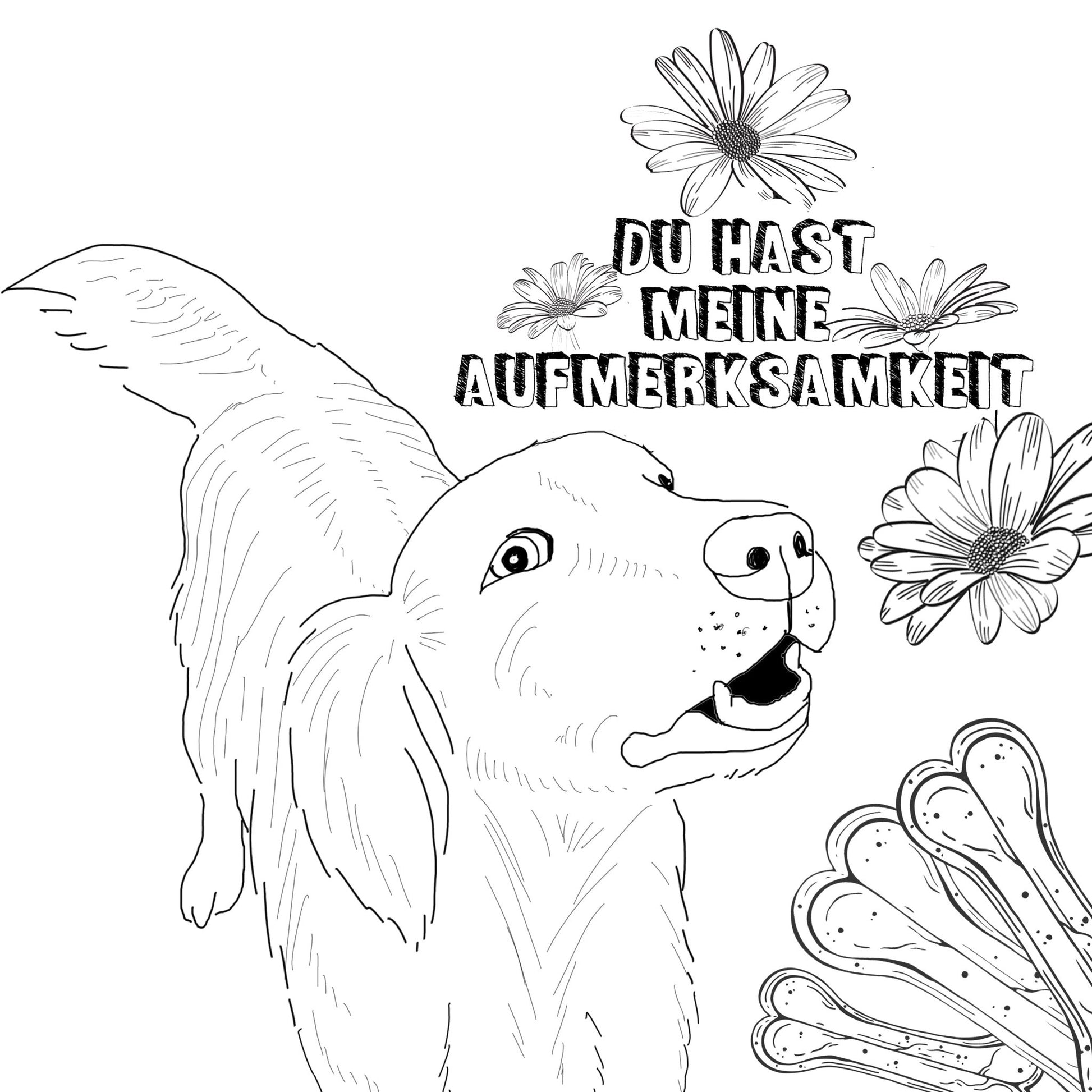 Golden Retriever Malbuch (Buchdruck) - Monsoon Publishing