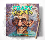 Crazy Grossväter Graustufen Malbuch (Buchdruck)