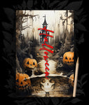 Halloween Malbuch Graustufen (Digital)