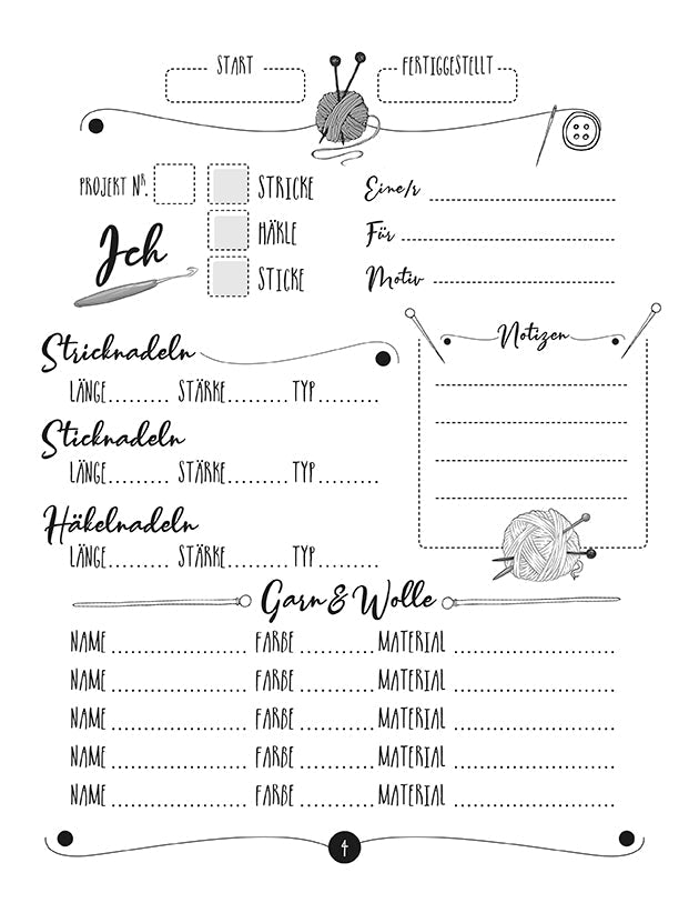 Handarbeiten Projekt Planer (Digital) - Monsoon Publishing