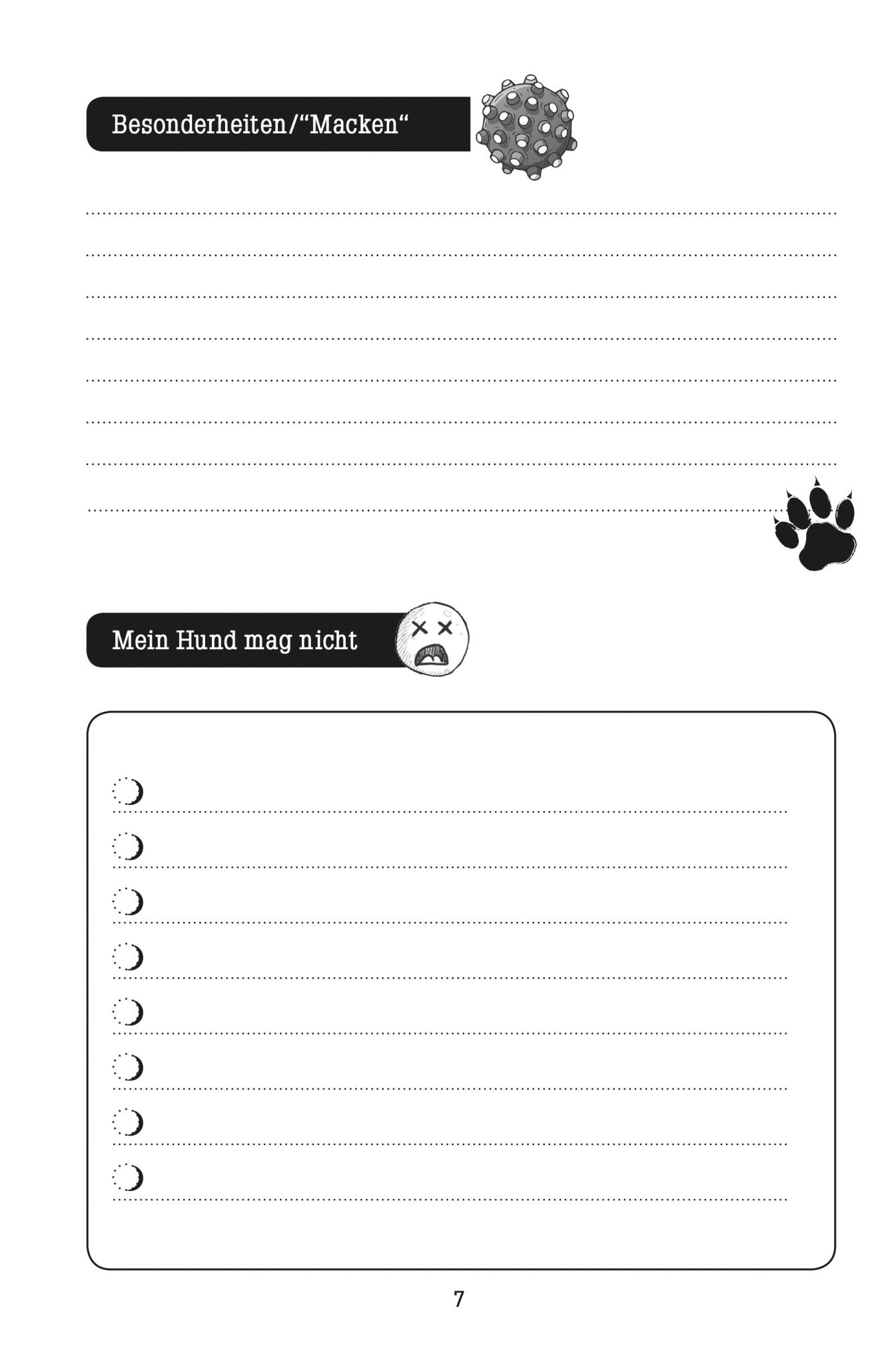Hunde Trainingstagebuch (Buchdruck) - Monsoon Publishing