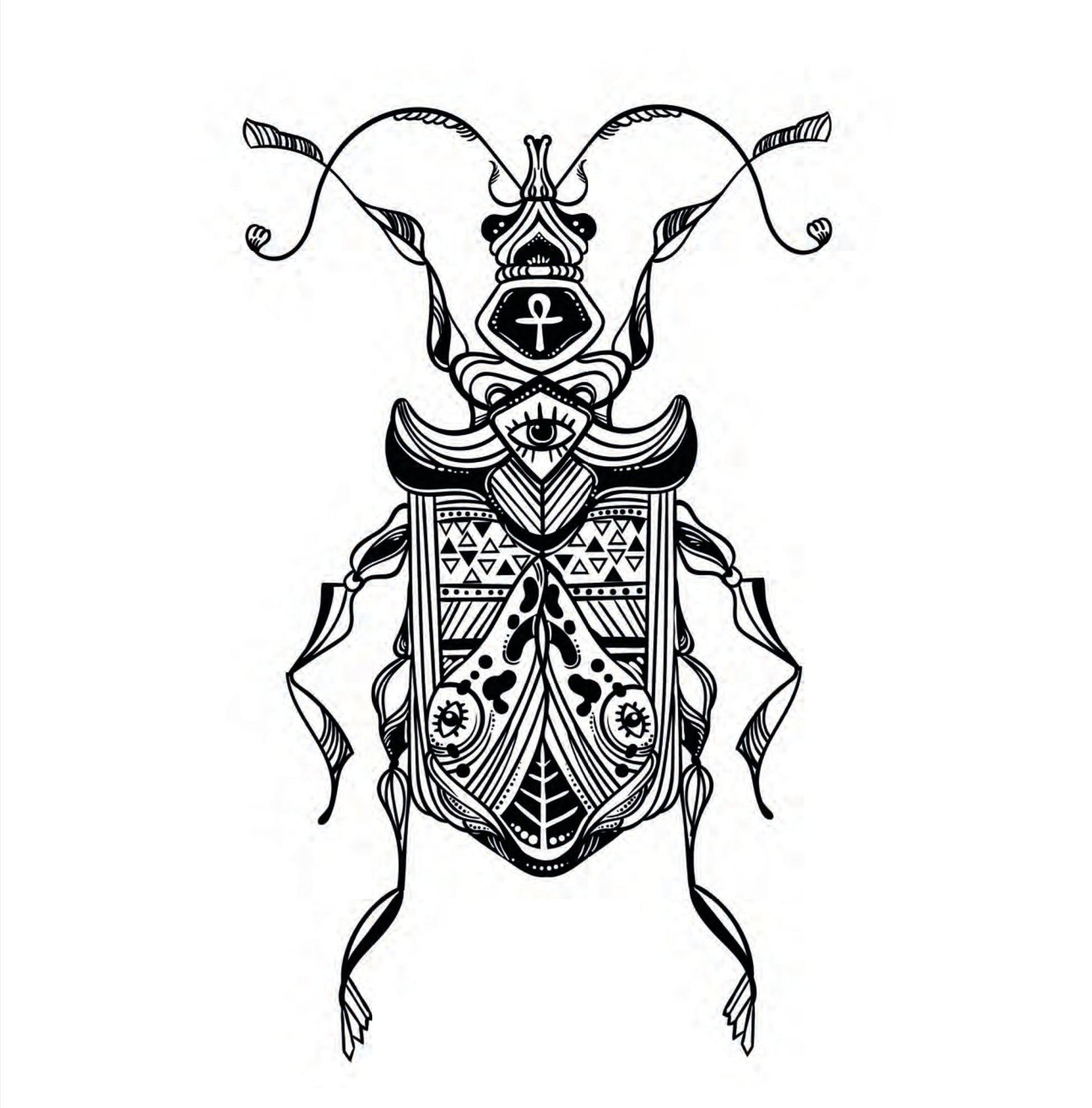 Insekten Malbuch für Erwachsene (Digital) - Monsoon Publishing