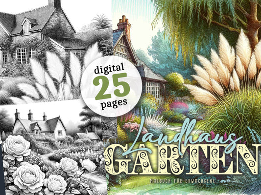 landhausdigital  garten malbuch monsoon publishing