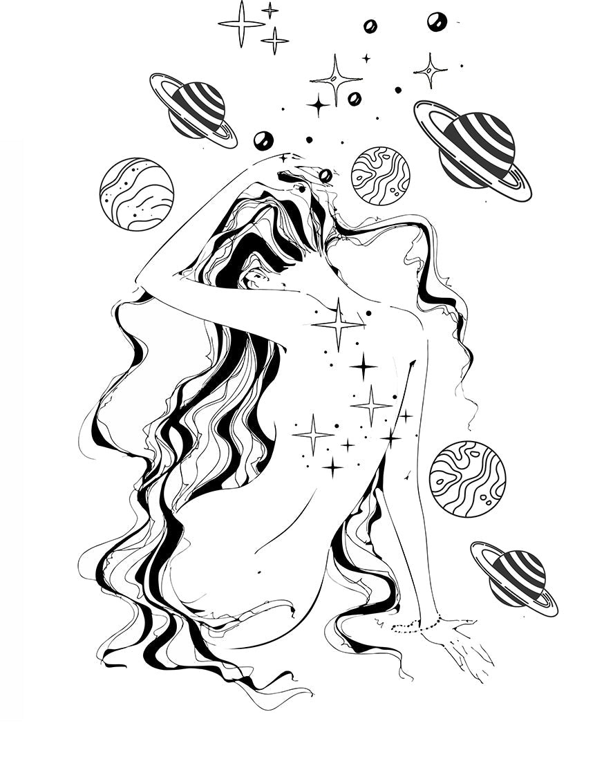Magische Frauen Malbuch für Erwachsene (Digital) - Monsoon Publishing