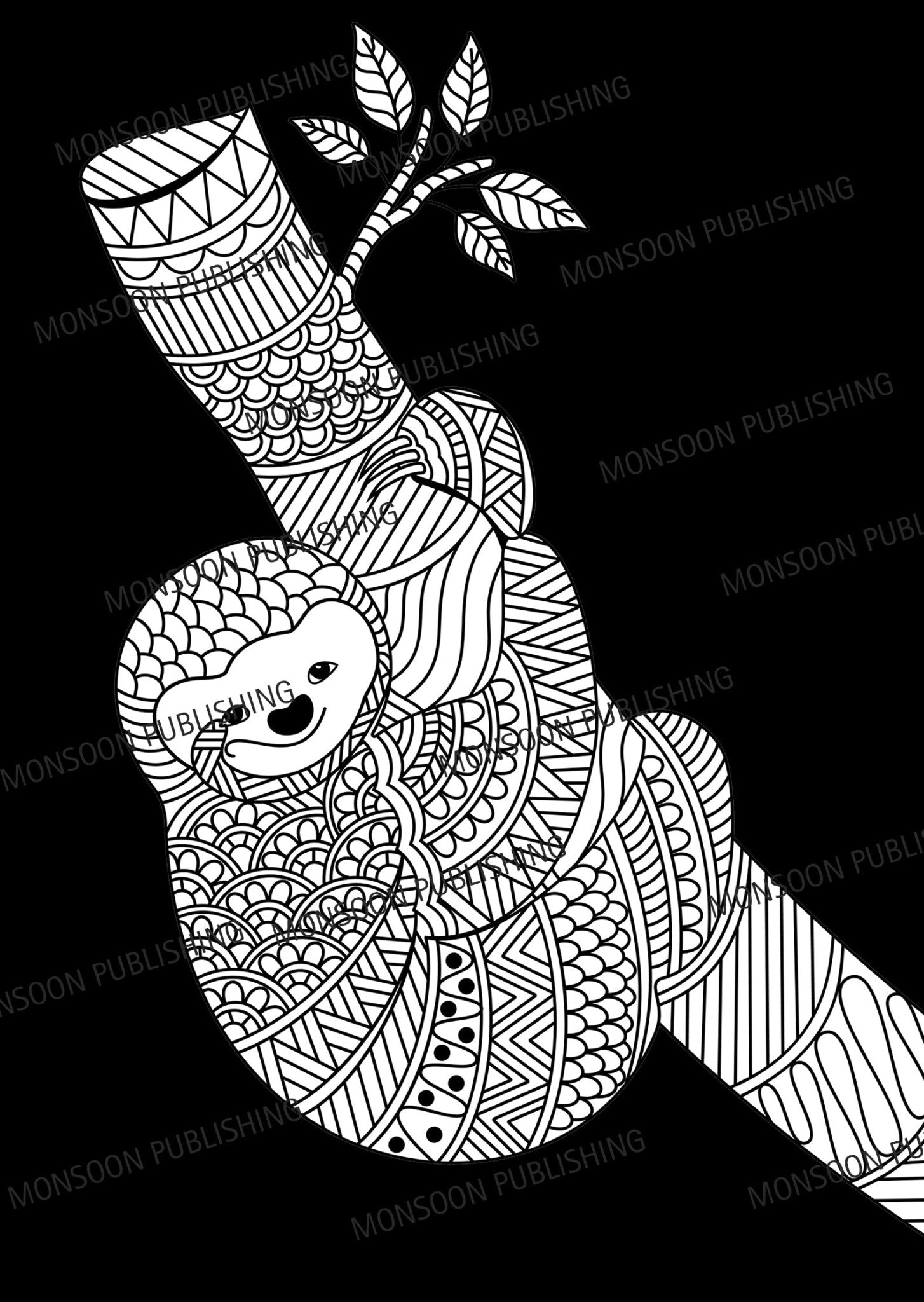 Mandala Tiere Malbuch für Erwachsene (Digital) - Monsoon Publishing