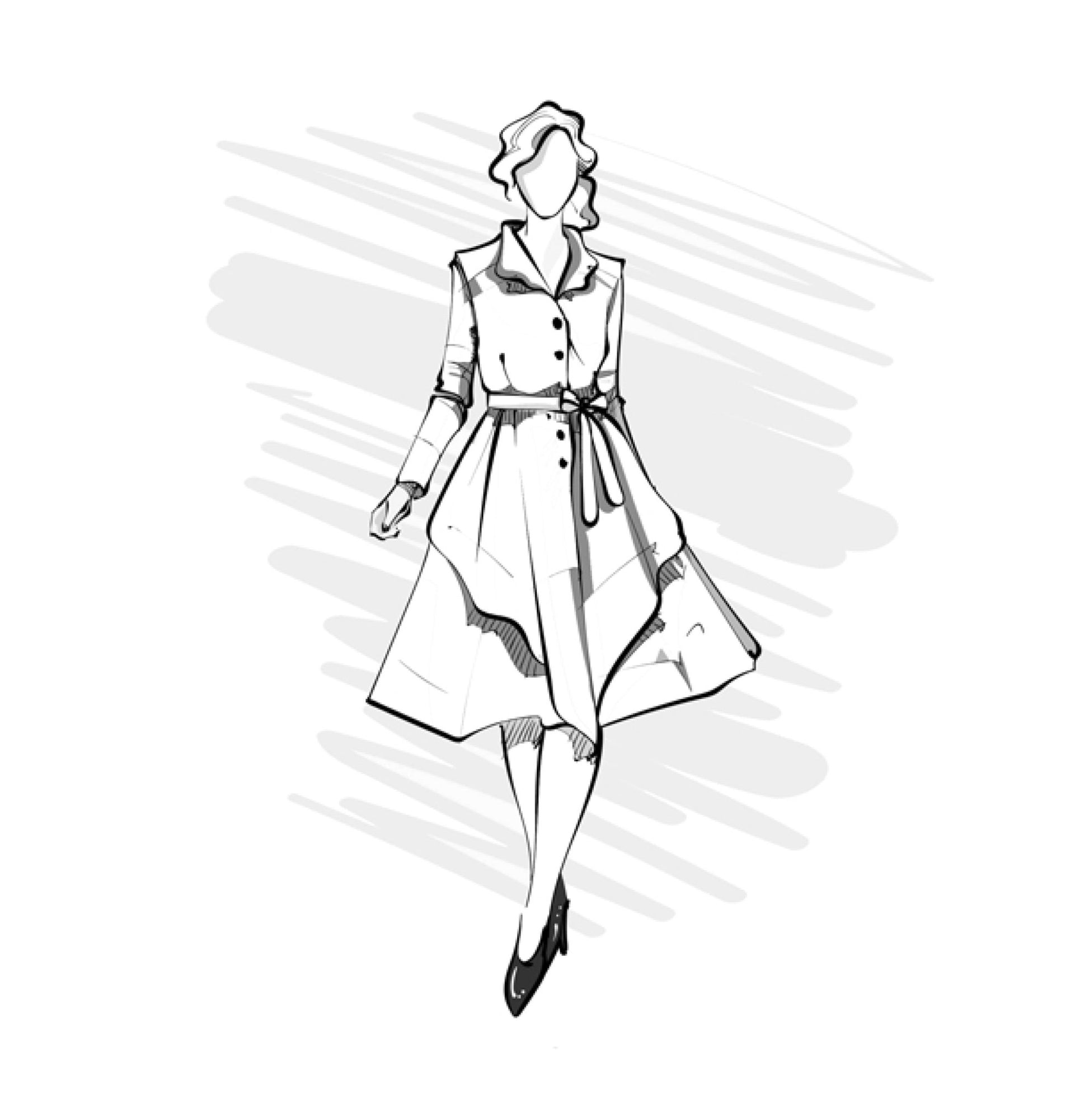 Mode Malbuch für Mädchen (Digital) - Monsoon Publishing