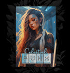 Celestial Punk Malbuch Graustufen (Buchdruck)