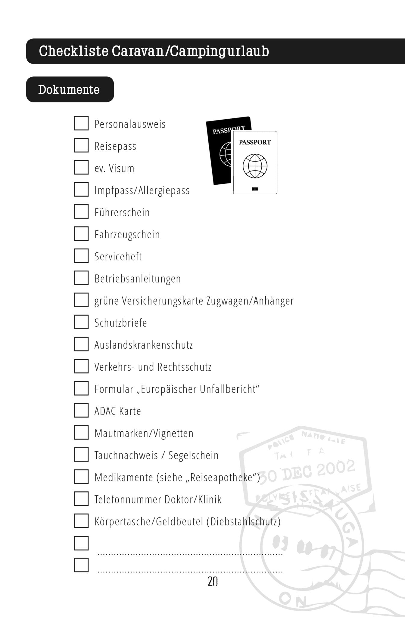 Reisetagebuch Caravan Logbuch (Digital) - Monsoon Publishing