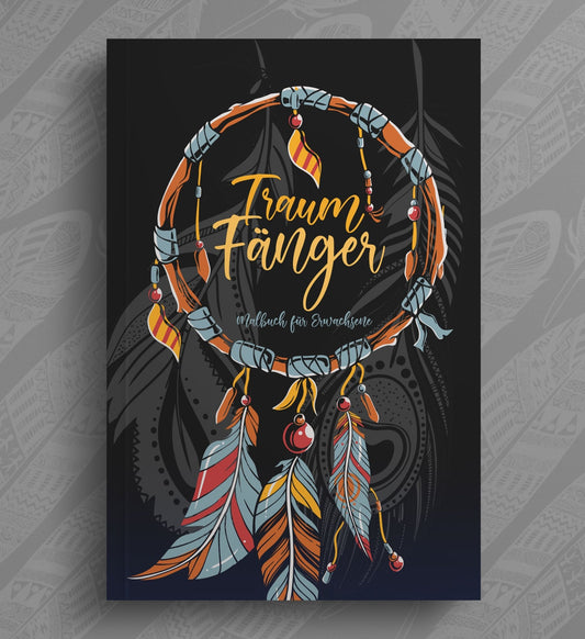 Traumfänger Malbuch für Erwachsene (Buchdruck) - Monsoon Publishing