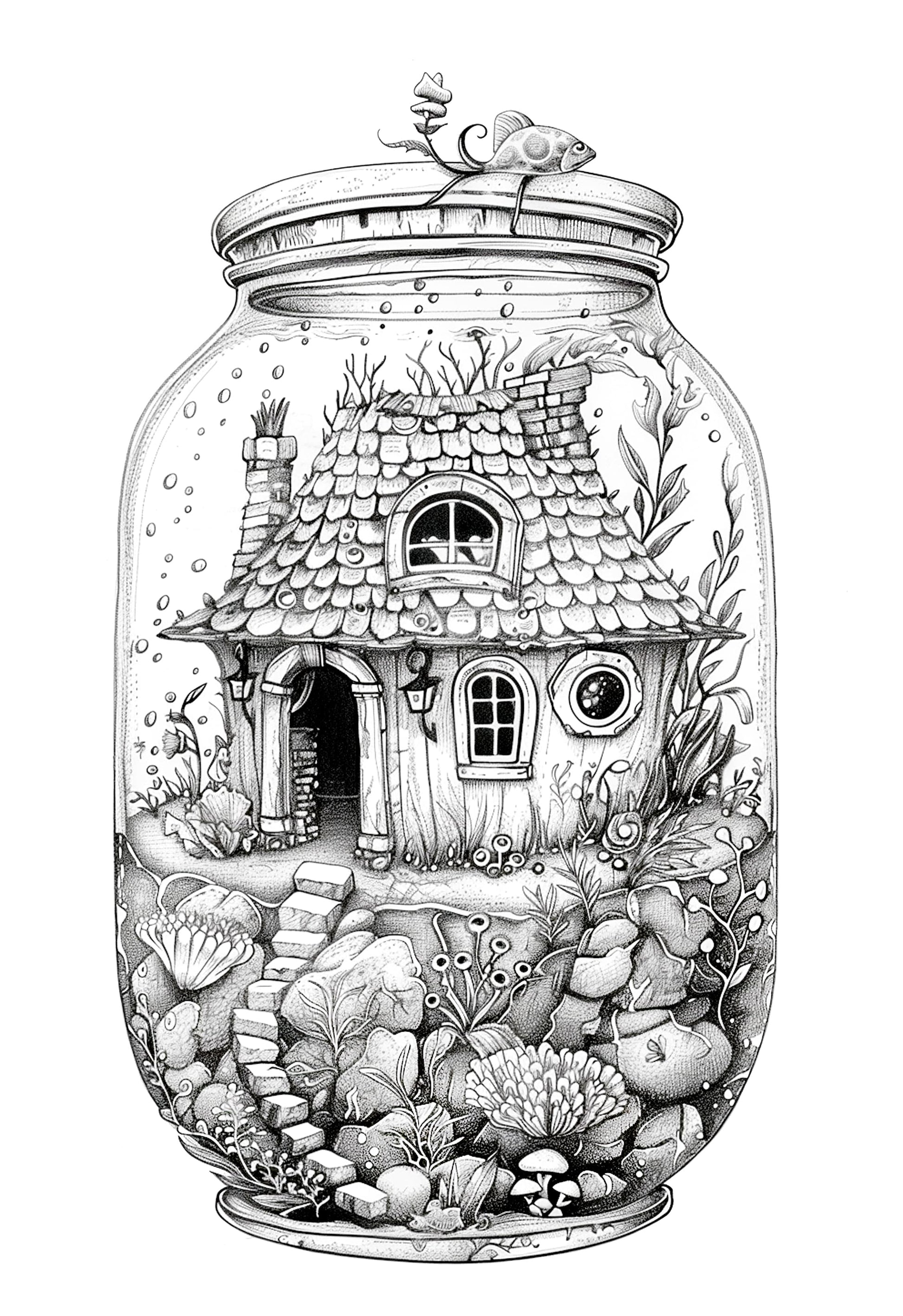 mini wunderland malbuch unterwasser monsoon publishing