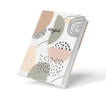 notizbuch abstrakt braun