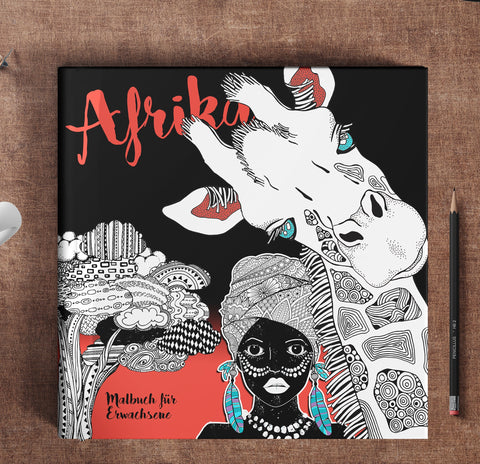 afrika malbuch für erwachsene