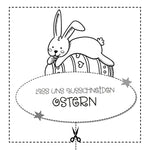 ostern ausscheidebuch für kinder