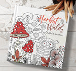 herbst malbuch für erwachsene