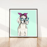 beagle hunde poster