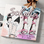 schuhe malbuch für mädchen