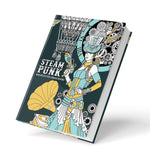steampunk malbuch für erwachsene retro vintage malbuch
