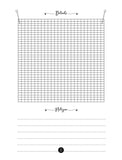stricken häkeln sticken notizbuch stricken planer millimeter paper sticken